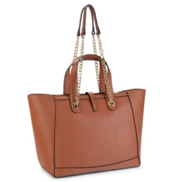(SOLD) $459 *NEW* Valentino by Mario Valentino Leather Tote - Picture 15 of 16